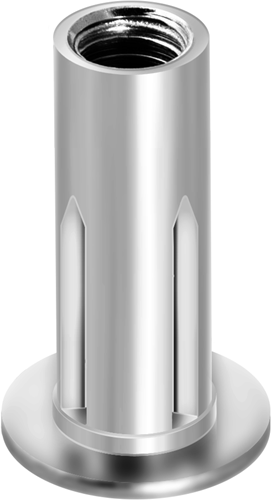 Q-Split Blindmoer Staal open CK M6 - [0.5-7.10mm] (250 st.)