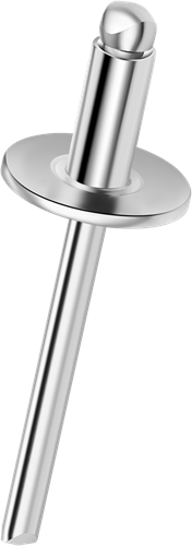 Q-Standard open popnagel Alu/RVS-A2 XXL 5.0 X 25 X 16 - [15.0-20.0mm] (250 st.)