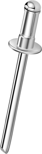 Q-Multigrip popnagel Alu/RVS-A2 BK 3.2X11.1 - [4.0-7.9mm] (500 st.)