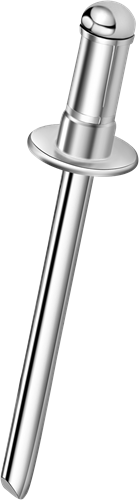 Q-Multigrip popnagel Alu/RVS-A2 BK 4.8X12.5 - [4.0-9.5mm] (500 st.)