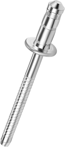 Q-Multigrip popnagel RVS-A2/RVS-A2 BK 4.0 X15.0 - [6.0-9.5mm] (500 st.)