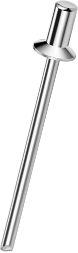 Q-Sealed popnagel Alu/Alu VK 4.8 X12.5 - [6.0-7.5mm] (500 st.)