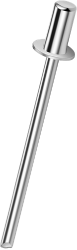 Q-Sealed popnagel Alu/Alu BK 4.8 X14.5 - [7.5-9.0mm] (500 st.)