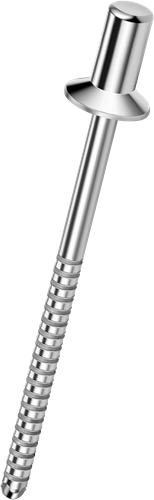 Q-Sealed popnagel Alu/RVS-A2 VK 4.8 X 19.0 - [12.0-14.0mm] (500 st.)