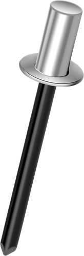 Q-Sealed popnagel Alu/Staal BK 4.8 X 8.0 - [1.0-3.0mm] (500 st.)