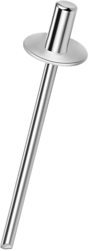 Q-Sealed popnagel Staal/Staal XL 4.0X10.0 X12 - [3.0-5.0mm] (500 st.)