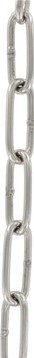 DIN 763 ketting lange schalm 4mm per meter RVS-A4