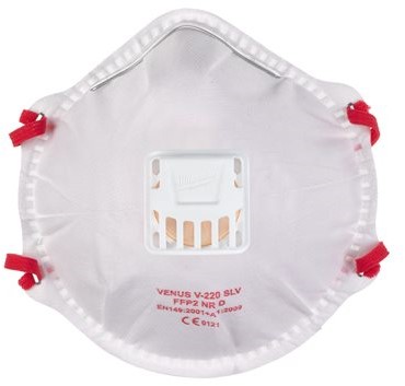 Milwaukee FFP2 stofmasker met ventiel (10 st.)