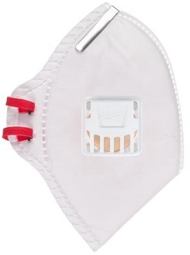 Milwaukee FFP2 opvouwbaar stofmasker met ventiel (15 st.)