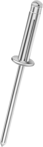 Q-TRI-split popnagel Alu/Alu BK 4.0 X24.0 - [4.0-10.0mm] (500 st.)