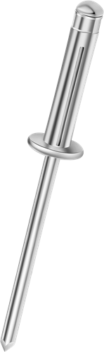 Q-TRI-split popnagel Alu/Alu BK 4.8 X20.5 - [3.0-9.0mm] (250 st.)
