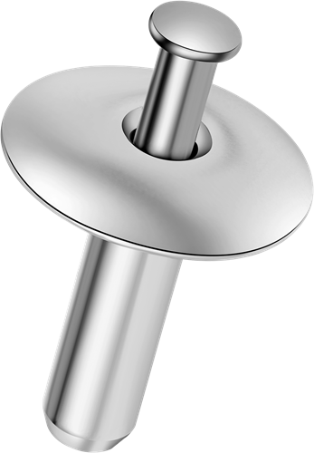 Q-Hammerdrivepopnagel Alu/RVS-A2 XXL 4.8 X 9 X16 - [4.5-7.5mm] (250 st.)