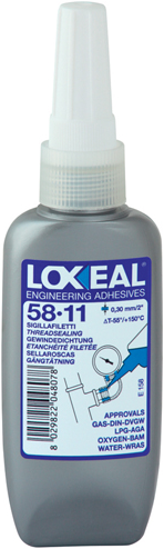 Loxeal 58-11 Grove draadafdichting 50ml (alt. Loctite 577)