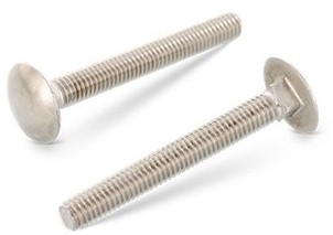 DIN 603 Slotbout M6x55/55 RVS-A4 (200 st.)