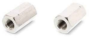 DIN 6334 3-D koppelmoer M14 RVS-A2 (50 st.)