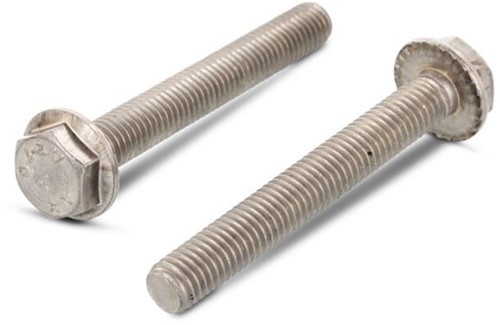 DIN 6921 Zeskant flensbout met vertanding M6x45/45 RVS-A4 (200 st.)