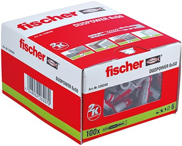 Fischer plug Duopower XL 6x50mm (100 st.)