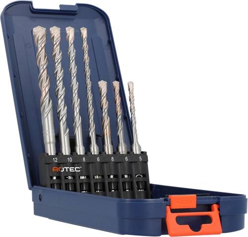Hamerborenset '200', SDS+, V-Breaker, 7-dlg, ø5-12 (1 st.)