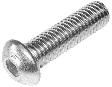 ISO 7380-1 Laagbolkop bzk M8x35 verzinkt 10.9 (200 st.)