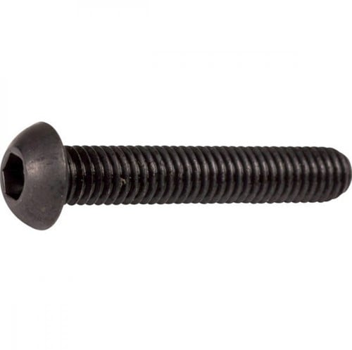 ISO 7380-1 Laagbolkop bzk M3x6 staal blank 10.9 (500 st.)