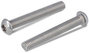 Laagbolkopbouten met torx - ISO 7380-1