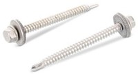 DIN 7504K Boorschroef zeskant met afdichtschijf 16mm 5,5x22 RVS-A2 (500 st.)