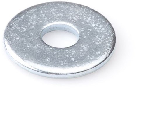 DIN 9021 / ISO 7093 Carrosseriering 3xD M3 Verzinkt (1000 st.)