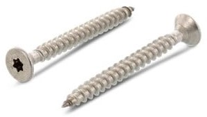 Spaanplaatschroef voldr. VK/TX25 5,0x45 RVS-A4 (200 st.)