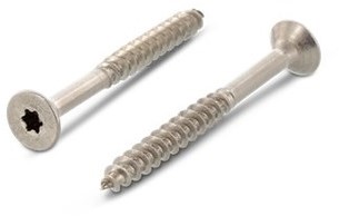 Spaanplaatschroef VK/TX10 3,0x25/18 RVS-A4 (500 st.)