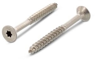Spaanplaatschroef VK/TX25 6,0x200/70 RVS-A4 (100 st.)