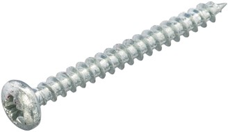 Spaanplaatschroef bolkop CK/KK 4,5x45 verzinkt (200 st.)