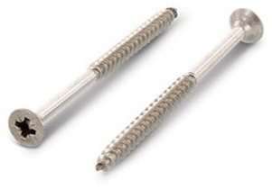 Spaanplaatschroef VK/KK 5,0x45/30 RVS-A4 (200 st.)