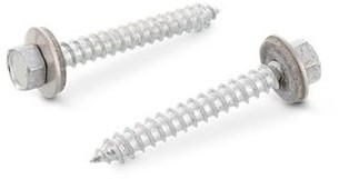 Gevelplaatschroef 6,5x75 met afdichtschijf 19mm RVS-A2 (100 st.)