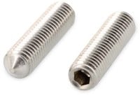 DIN 914 / ISO 4027 punt stelschroef M3x5 RVS-A4 (500 st.)