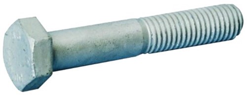 DIN 931 Zeskantbout M12x55 8.8 ISO TZN (100 st.)
