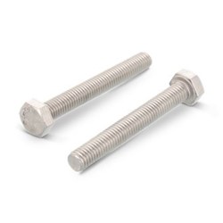 DIN 933 / ISO 4017 Tapbout voldraad RVS-A2