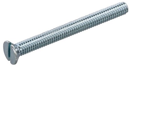 DIN 963 / ISO 2009 Schroef VK/ZG M4x100 verzinkt 4.8 (100 st.)