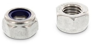 DIN 985 / ISO 10511 Borgmoer M12 RVS-A2 kvp (50 st.)
