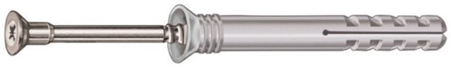 Allfa slagplug 8x80 staal verzinkt (100 st.)