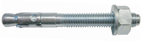 KALM optie 1 Doorsteekanker KDK M16x190/75 staal verzinkt (10 st.)