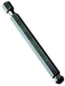 BONDHUS 1/4 krachtbit inbus 5mm L=75mm Kogelkop""