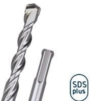 Hamerboren SDS-plus met 2-snijders