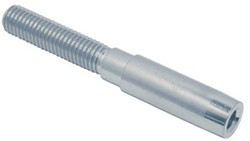 Walsterminal ESS 4mm draadeind links M6x30 RVS-A4 (1 st.)