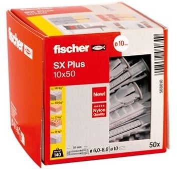 Fischer plug SX plus 10x50 mm (50 st.)