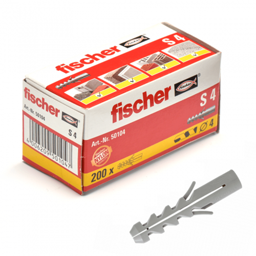 Fischer plug S4x20 mm (200 st.)