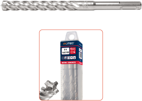 Hamerboor SDS+ Quattro-X ø6,0x150/210 (10 st.)