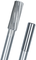 HSS-E Machineruimers met cilindrische schacht en tolerantie H7