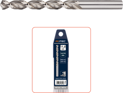 HSS-E spiraalboor, DIN338, type TLS1000, ø3,3 (1 st.)