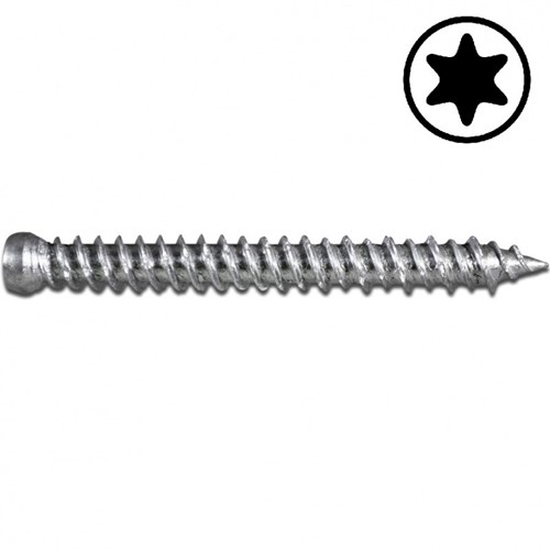 Kozijnschroef CK7,5x92 TX25 verzinkt (100 st.)