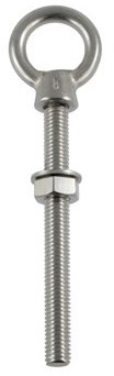 M 8267 Oogbout M10x100 RVS-A4 (1 st.)
